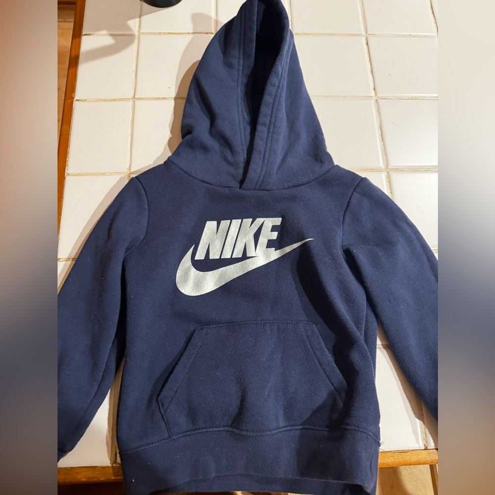 2T Navy Blue Nike Hooide